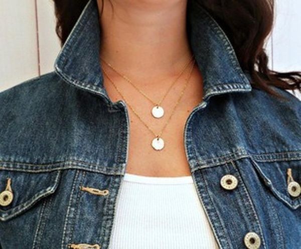 pendant necklaces necklace jewelry fashion simple glitter sequins joker dress short women, Silver
pendant necklaces necklace jewelry fashion simple glitter sequins joker dress short women, Silver