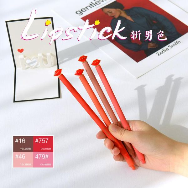 gel pens 4pcs/set kawaii red rod 0.5mm black ink stationery suppliers office accessories cute pen kids girl gifts for friend
gel pens 4pcs/set kawaii red rod 0.5mm black ink stationery suppliers office accessories cute pen kids girl gifts for friend