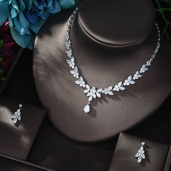jewelry sets hibride luxury new design aaa zircon water drop shape necklace pendant set for women party bijoux n-812, Black
jewelry sets hibride luxury new design aaa zircon water drop shape necklace pendant set for women party bijoux n-812, Black
