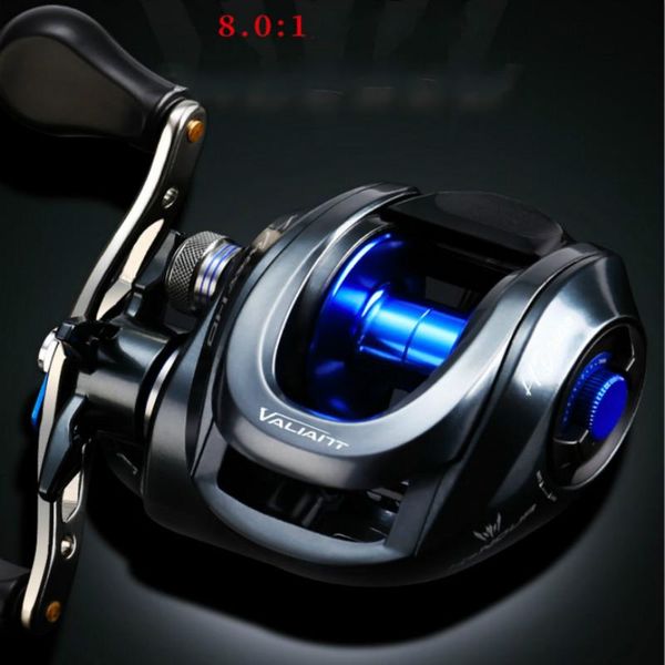 baitcasting reels reel high speed 8.0:1 gear ratio 18bb fresh/saltwater fishing wheel 8kg max drag carretilha de pesca distant
baitcasting reels reel high speed 8.0:1 gear ratio 18bb fresh/saltwater fishing wheel 8kg max drag carretilha de pesca distant