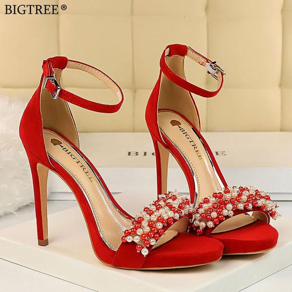 sandals women high heel peep toe pumps sweet gladiator zapatos mujer 2021 red shoes string beaded wedding heels, Black
sandals women high heel peep toe pumps sweet gladiator zapatos mujer 2021 red shoes string beaded wedding heels, Black