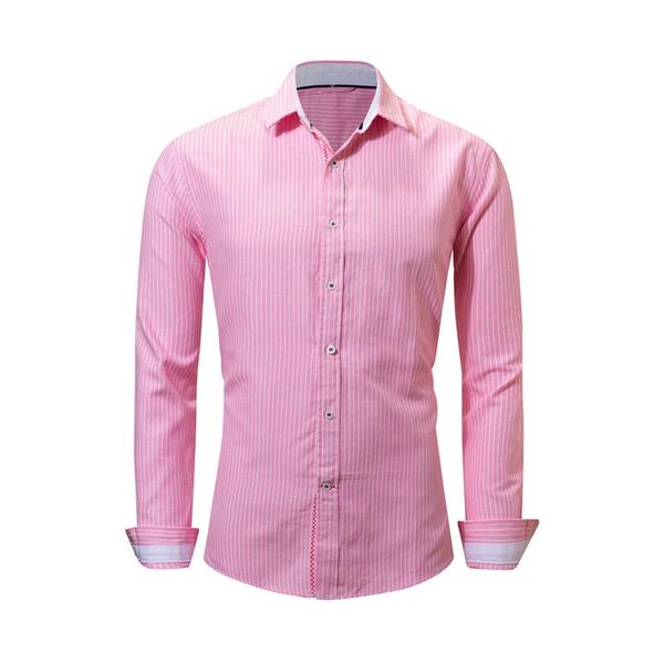 men's casual shirts autumn classic office dress shirt men cotton long sleeve business pink man brand clothing 260, White;black
men's casual shirts autumn classic office dress shirt men cotton long sleeve business pink man brand clothing 260, White;black