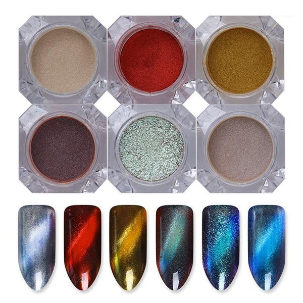 pretty 6 boxes 3d cat eye powder magic mirror dust uv gel polish nail glitter magnetic pigment dust1, Silver;gold
pretty 6 boxes 3d cat eye powder magic mirror dust uv gel polish nail glitter magnetic pigment dust1, Silver;gold