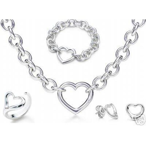 designer jewelry heart lock new jewelry sets 925 sterling silver bracelet and necklace sets fashion womens jewelry sets with box
designer jewelry heart lock new jewelry sets 925 sterling silver bracelet and necklace sets fashion womens jewelry sets with box