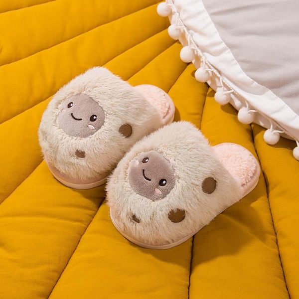 slipper girl boy indoor cartoon non-slip slippers 2021 warm children' cotton baby soft bottom fashion cute animal, Black;grey
slipper girl boy indoor cartoon non-slip slippers 2021 warm children' cotton baby soft bottom fashion cute animal, Black;grey