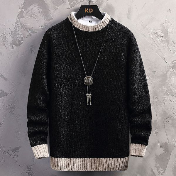 men's sweaters winter sweater, high neck quality, thick and warm, christmas, 2021, White;black
men's sweaters winter sweater, high neck quality, thick and warm, christmas, 2021, White;black