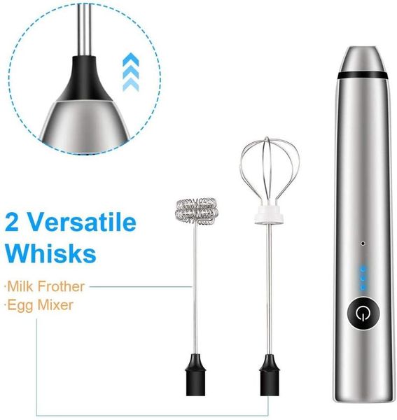 camp kitchen rechargeable milk frother handheld electric foam maker with stainless whisk 3 speed for coffee latte cappuccino
camp kitchen rechargeable milk frother handheld electric foam maker with stainless whisk 3 speed for coffee latte cappuccino