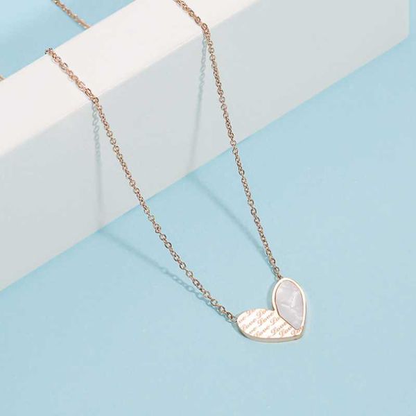 chains 316l stainless steel heart shell zircon pendant charms chain choker necklace for women fashion fine jewelry san592, Silver
chains 316l stainless steel heart shell zircon pendant charms chain choker necklace for women fashion fine jewelry san592, Silver