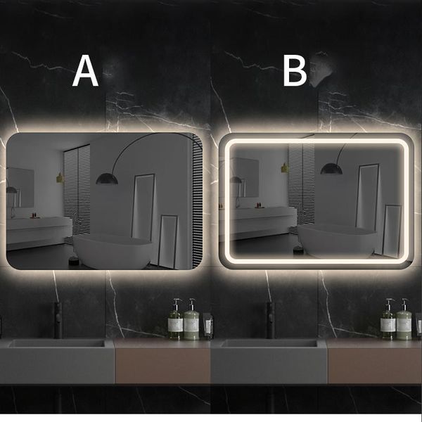 mirrors 50x70cm smart bathroom mirror led light makeup 3 color backlight with defogging bluetooth speaker for home decoration
mirrors 50x70cm smart bathroom mirror led light makeup 3 color backlight with defogging bluetooth speaker for home decoration