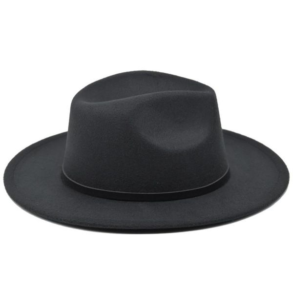 wide brim hats men women fashion felt gift fedora hat classic british chapeau imitation woolen vintage jazz panama travel winter, Blue;gray
wide brim hats men women fashion felt gift fedora hat classic british chapeau imitation woolen vintage jazz panama travel winter, Blue;gray