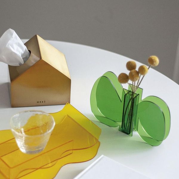 vases multifunctional cute flower shape modern contemporary design acrylic clear for home office he
vases multifunctional cute flower shape modern contemporary design acrylic clear for home office he