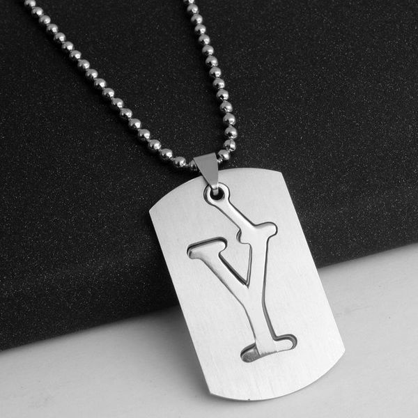 pendant necklaces 10pcs stainless steel alloy alphabet initial letter y america 26 english word family friend name sign necklace jewelry, Silver
pendant necklaces 10pcs stainless steel alloy alphabet initial letter y america 26 english word family friend name sign necklace jewelry, Silver