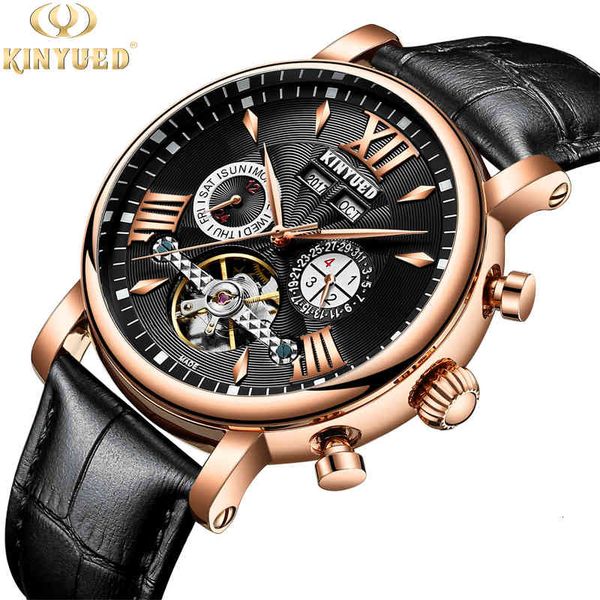kinyued luxury automatic mechanical watches men's hollow waterproof tours clock with lighting wise relocks hombre, Slivery;brown
kinyued luxury automatic mechanical watches men's hollow waterproof tours clock with lighting wise relocks hombre, Slivery;brown