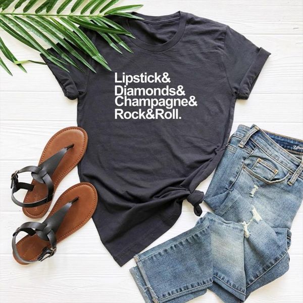 lipstick diamonds champagne rock and womens t shirts cotton casual funny for lady yong girl tee hipster drop ship, White
lipstick diamonds champagne rock and womens t shirts cotton casual funny for lady yong girl tee hipster drop ship, White