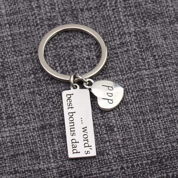 keychains dad charm key ring pendant heart bonus keychain gifts for stepfather daddy creative significant gift bag jewelry, Silver
keychains dad charm key ring pendant heart bonus keychain gifts for stepfather daddy creative significant gift bag jewelry, Silver