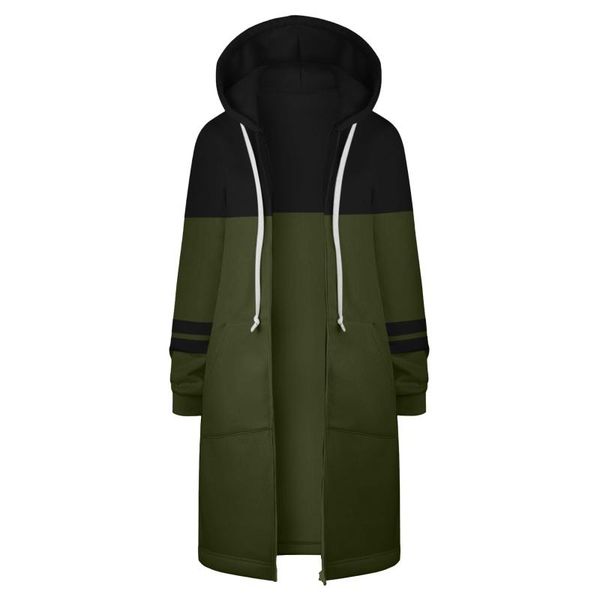 women's jackets womens 2021 bicolor hooded coat pocket long sleeve solid color jacket ladies zip up autumn clothes manteau femme, Black;brown
women's jackets womens 2021 bicolor hooded coat pocket long sleeve solid color jacket ladies zip up autumn clothes manteau femme, Black;brown