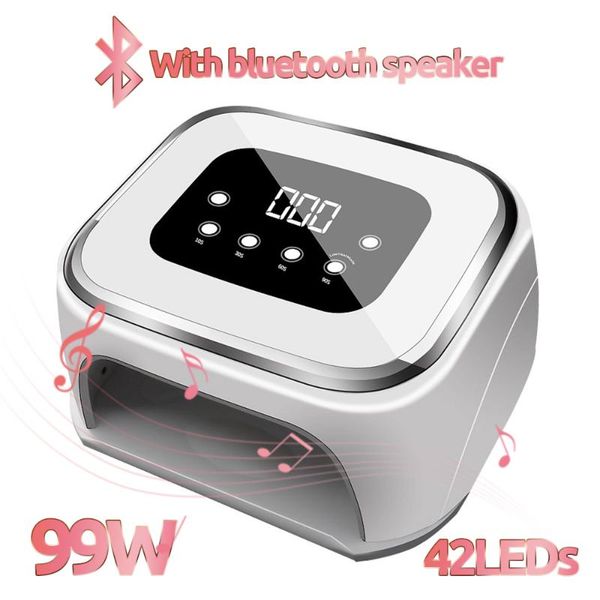nail dryers 2-in-1 uv led lamp with bluetooth speaker 99w high power dryer for curing all gel polish lampara para
nail dryers 2-in-1 uv led lamp with bluetooth speaker 99w high power dryer for curing all gel polish lampara para