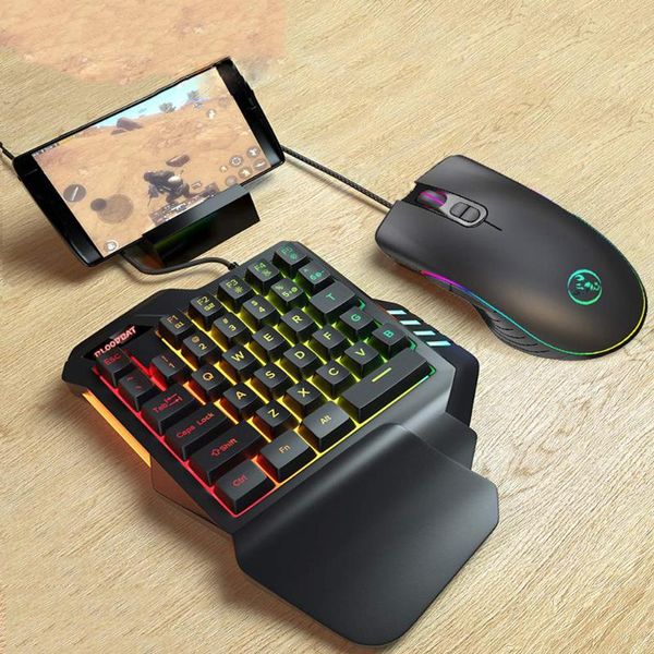 keyboard mouse combos one-handed mechanical gaming set rgb backlit portable mini keypad for pc ps4 gamer
keyboard mouse combos one-handed mechanical gaming set rgb backlit portable mini keypad for pc ps4 gamer