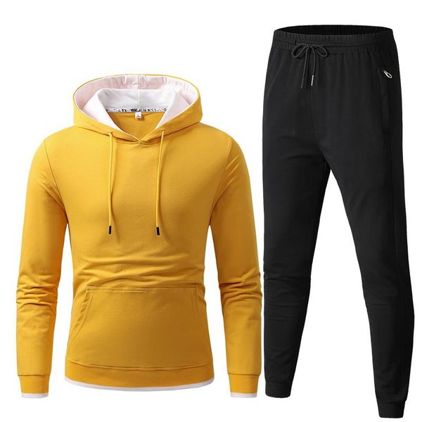 men's tracksuits men sportswear set hoodies pants suit casual tracksuit jacket sport sweatshirt male and jogging, Gray
men's tracksuits men sportswear set hoodies pants suit casual tracksuit jacket sport sweatshirt male and jogging, Gray