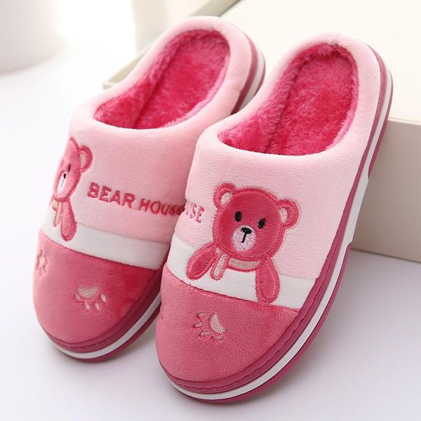 women indoor slippers cartoon bear cute soft comfy plush cotton lovers home slides winter woman men house shoes floor, Black
women indoor slippers cartoon bear cute soft comfy plush cotton lovers home slides winter woman men house shoes floor, Black
