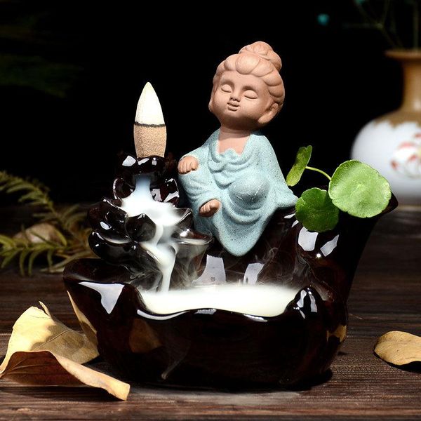 fragrance lamps creative the monk and buddha burner backflow tower incense cones holder ceramic censer home decoration teahouse
fragrance lamps creative the monk and buddha burner backflow tower incense cones holder ceramic censer home decoration teahouse