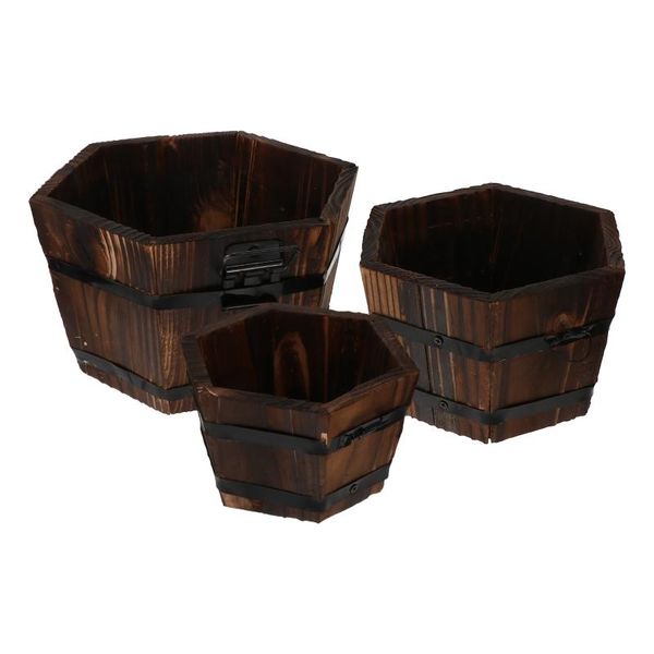 other home decor 3pcs wooden flowerpots durable succulent plant pots flowers planting containers
other home decor 3pcs wooden flowerpots durable succulent plant pots flowers planting containers