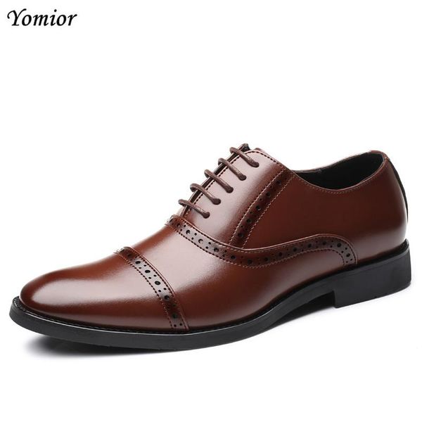 dress shoes yomior split leather pointed toe men lace-up formal business office mens wedding party brogue oxfords big size, Black
dress shoes yomior split leather pointed toe men lace-up formal business office mens wedding party brogue oxfords big size, Black