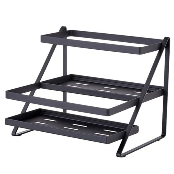 1pc stainless steel kitchen spice rack counterorganizer storage (black) hooks & rails
1pc stainless steel kitchen spice rack counterorganizer storage (black) hooks & rails