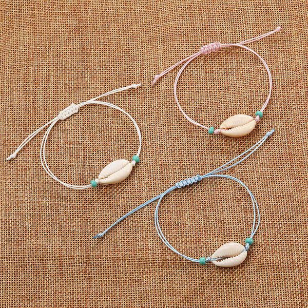 Charm Bracelets Natural shell Lucky bracelets White Card For Women Men Beach Seashell Colorful String Rope beads chains Bangle DIY Jewelry 161 O2 NMTM 2244
Charm Bracelets Natural shell Lucky bracelets White Card For Women Men Beach Seashell Colorful String Rope beads chains Bangle DIY Jewelry 161 O2 NMTM 2244