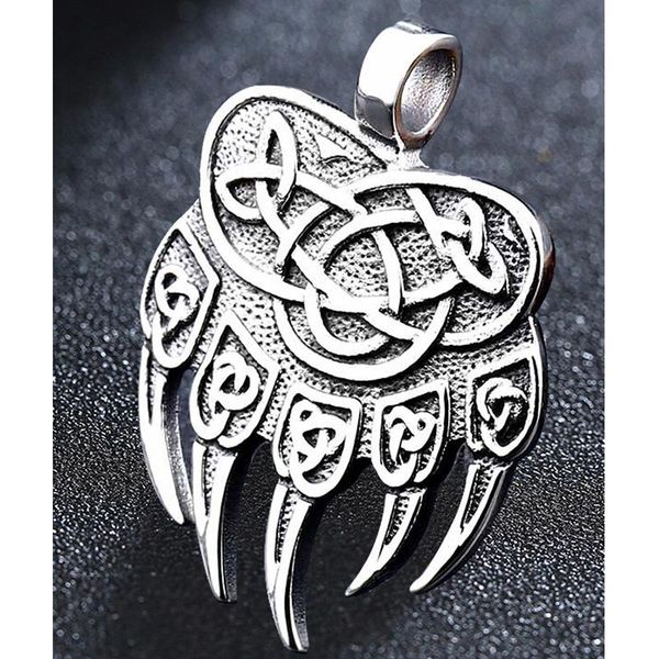 charms vintage stainless steel amulet-viking slavic god symbol warding-veles bear with lucky knot pendant jewelry, Bronze;silver
charms vintage stainless steel amulet-viking slavic god symbol warding-veles bear with lucky knot pendant jewelry, Bronze;silver