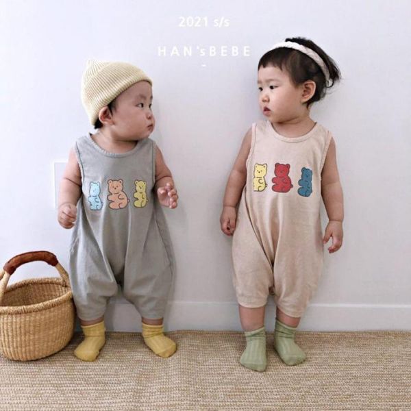 rompers summer baby clothes born boy girl cotton cartoon little bear sleeveless romper infant fashion casual jumpsuit, Blue
rompers summer baby clothes born boy girl cotton cartoon little bear sleeveless romper infant fashion casual jumpsuit, Blue