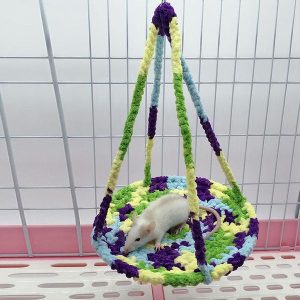 small animal supplies practical climbing rope mesh hammock swing for animals hanging house bed rat ferrets chinchillas hamster guinea pig pl
small animal supplies practical climbing rope mesh hammock swing for animals hanging house bed rat ferrets chinchillas hamster guinea pig pl