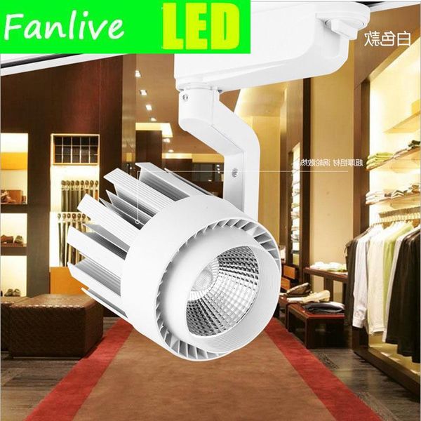 track lights 10pcs 20w cob spot light white shell 85-265v ceiling mounted rail lamp decorative led spotlight lighting for shop
track lights 10pcs 20w cob spot light white shell 85-265v ceiling mounted rail lamp decorative led spotlight lighting for shop
