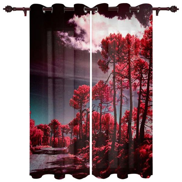 window curtains road red trees living room closet kitchen bedroom translucent cotton and linen curtain & drapes
window curtains road red trees living room closet kitchen bedroom translucent cotton and linen curtain & drapes
