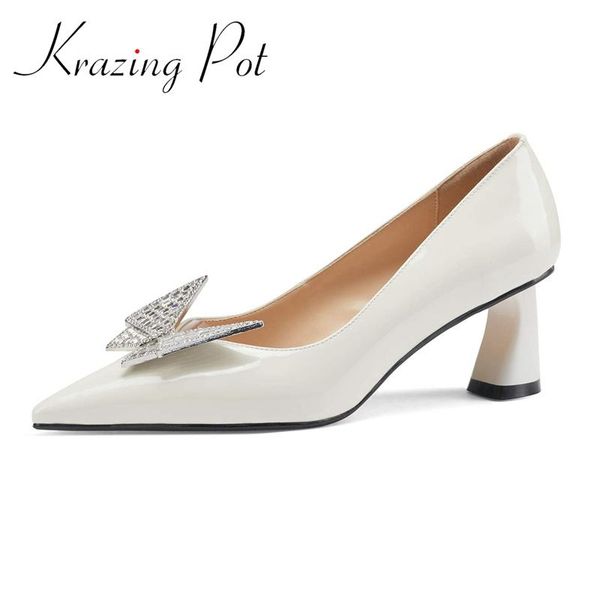 krazing pot big size pointed toe high heel shallow strange style french romantic bling diamond shiny dance party women pumps l12 dress shoes, Black
krazing pot big size pointed toe high heel shallow strange style french romantic bling diamond shiny dance party women pumps l12 dress shoes, Black