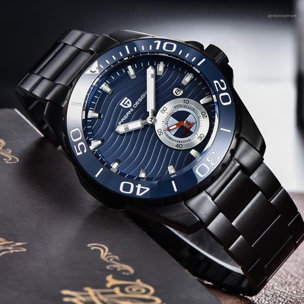 luxury men's watch automatic waterproof stainless steel mechanical relogio masculino wristwatches, Slivery;brown
luxury men's watch automatic waterproof stainless steel mechanical relogio masculino wristwatches, Slivery;brown