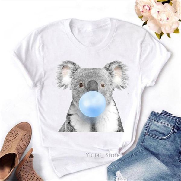 funny and women koala mens t shirts chewing womens gum animal print harajuku kawaii clothes female shirt tee femme, White;black
funny and women koala mens t shirts chewing womens gum animal print harajuku kawaii clothes female shirt tee femme, White;black