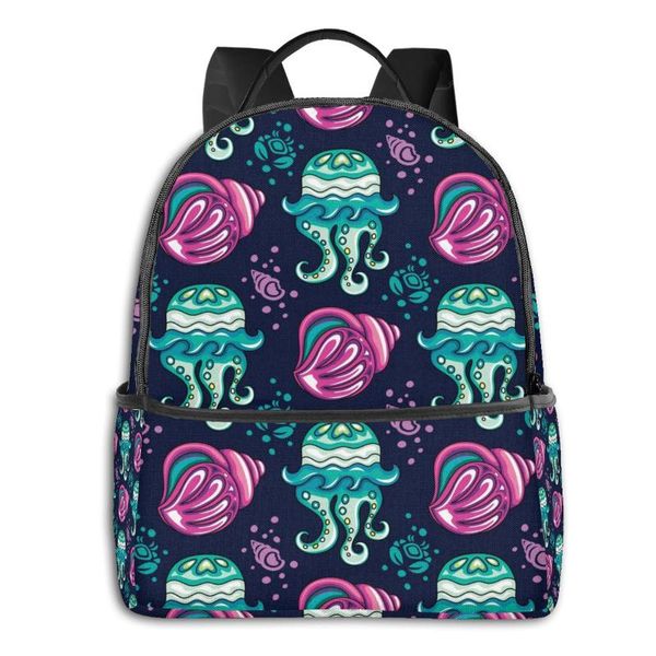 backpack classical simple women men canvas backpacks school bag coral reef mollusk shell and ornate jellyfish lapback pack travel
backpack classical simple women men canvas backpacks school bag coral reef mollusk shell and ornate jellyfish lapback pack travel