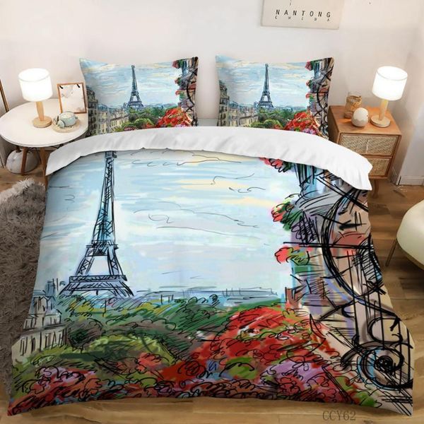 bedding sets luxury oil paint city building landscape set duvet cover pillowcase 2/3 pcs bed quilt king size
bedding sets luxury oil paint city building landscape set duvet cover pillowcase 2/3 pcs bed quilt king size