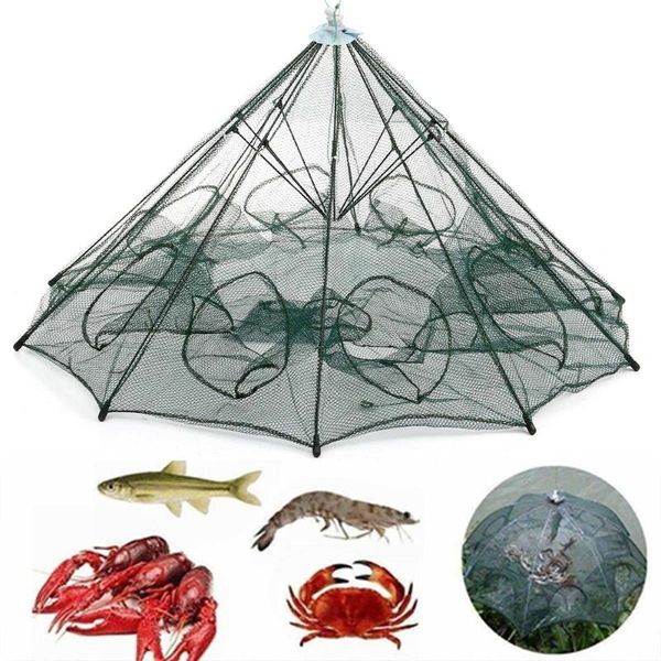 fishing accessories 6/8/12/16 hole automatic folding portable hexagonal net crayfish fish trap shrimp carp catcher cage
fishing accessories 6/8/12/16 hole automatic folding portable hexagonal net crayfish fish trap shrimp carp catcher cage