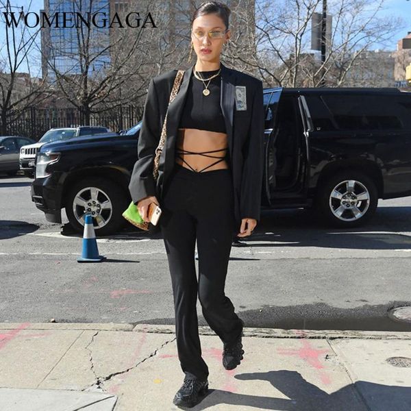 women's tracksuits womengaga 2021 lace-up tube elastic bow + trousers casual two-piece suit cotton v0mh, Gray
women's tracksuits womengaga 2021 lace-up tube elastic bow + trousers casual two-piece suit cotton v0mh, Gray