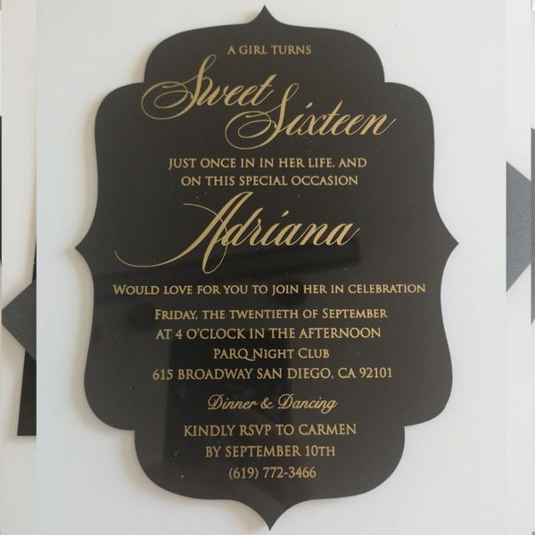 greeting cards design custom shape gold foil acrylic card wedding invitation with pocket envelope,black
greeting cards design custom shape gold foil acrylic card wedding invitation with pocket envelope,black