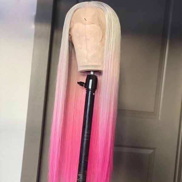 lace wigs 613 blonde highlight 5x5 silk base human hair wig pink color middle part straight w ombre pu, Black;brown
lace wigs 613 blonde highlight 5x5 silk base human hair wig pink color middle part straight w ombre pu, Black;brown