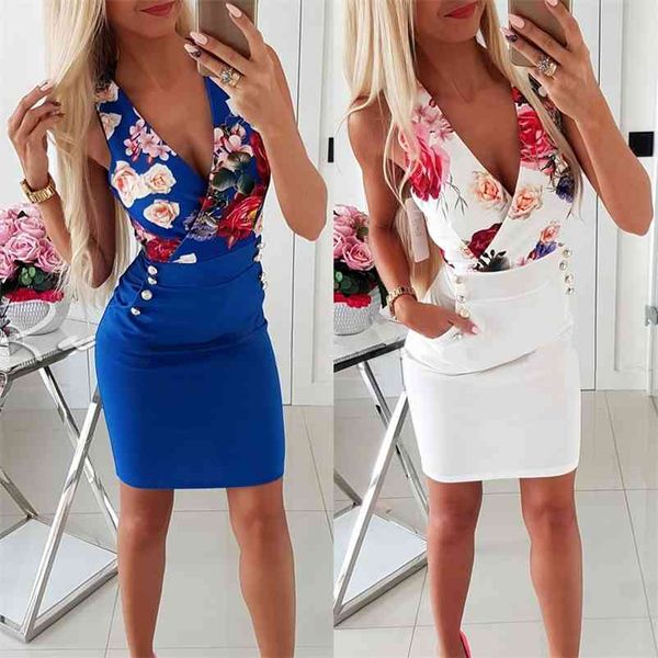 white low cut v neck floral print women vestidos blue bodycon dress summer mini package hips dresses office dress lady 210331, Black;gray
white low cut v neck floral print women vestidos blue bodycon dress summer mini package hips dresses office dress lady 210331, Black;gray