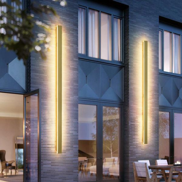 outdoor wall lamps lighting tall led lamp ip65 waterproof aluminum dimmable gold garden porch sconce light 110v -220v street luminaire
outdoor wall lamps lighting tall led lamp ip65 waterproof aluminum dimmable gold garden porch sconce light 110v -220v street luminaire