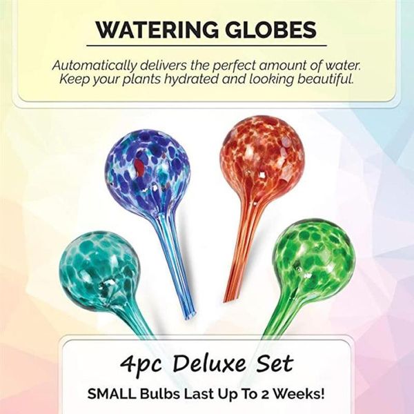 watering equipments 4pcs random color plant globe drip ball automatic glass self-watering system indoor potted plants for garden decor
watering equipments 4pcs random color plant globe drip ball automatic glass self-watering system indoor potted plants for garden decor