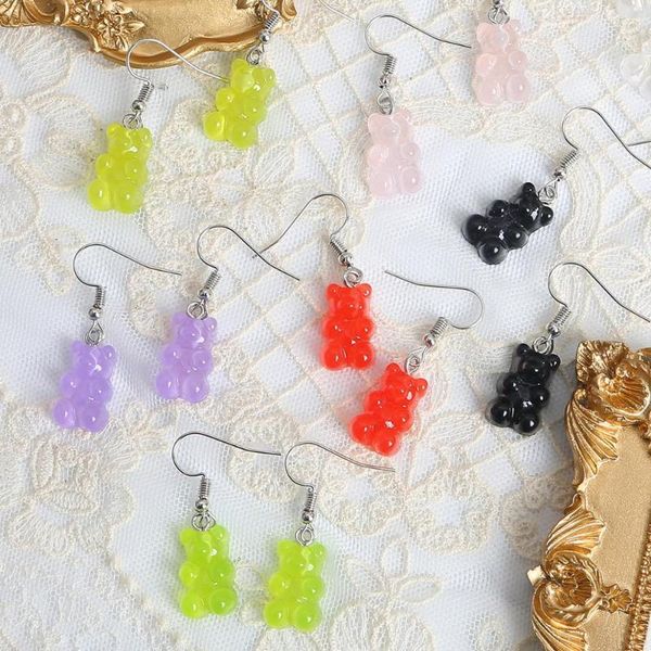 dangle & chandelier cartoon cute acrylic earrings colorful animal bear ear hook drop earring candy color for women kids gifts 2021 trend, Silver
dangle & chandelier cartoon cute acrylic earrings colorful animal bear ear hook drop earring candy color for women kids gifts 2021 trend, Silver