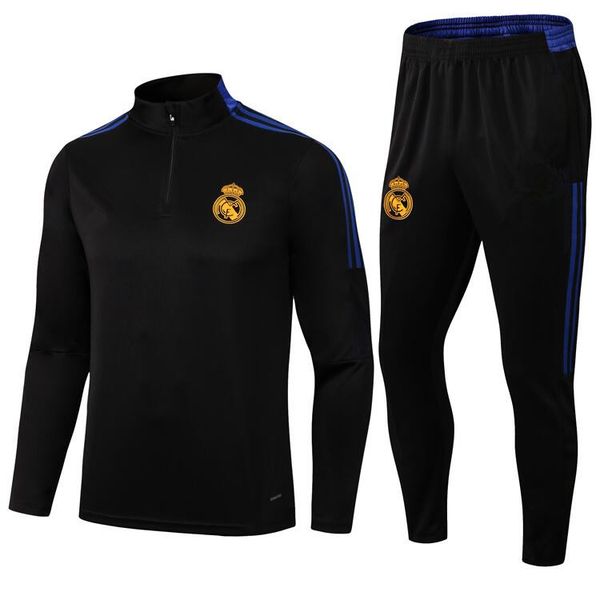 2021 2022 real madrid men tracksuit soccer training suit survetement 147852hazard benzema modric camiseta de futbol chandal football jogging, Black
2021 2022 real madrid men tracksuit soccer training suit survetement 147852hazard benzema modric camiseta de futbol chandal football jogging, Black