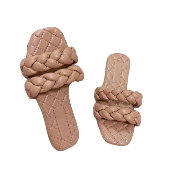 sandals women woven slippers slip on slides fashion square toe leather flat sandal female outdoor casual, Black
sandals women woven slippers slip on slides fashion square toe leather flat sandal female outdoor casual, Black