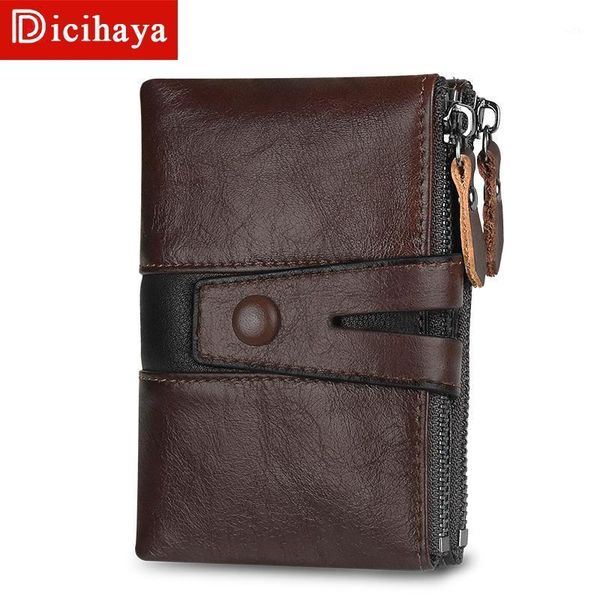 genuine leather men wallets man famous small short portomonee with coin zipper casual male purses card holder wallet1, Red;black
genuine leather men wallets man famous small short portomonee with coin zipper casual male purses card holder wallet1, Red;black
